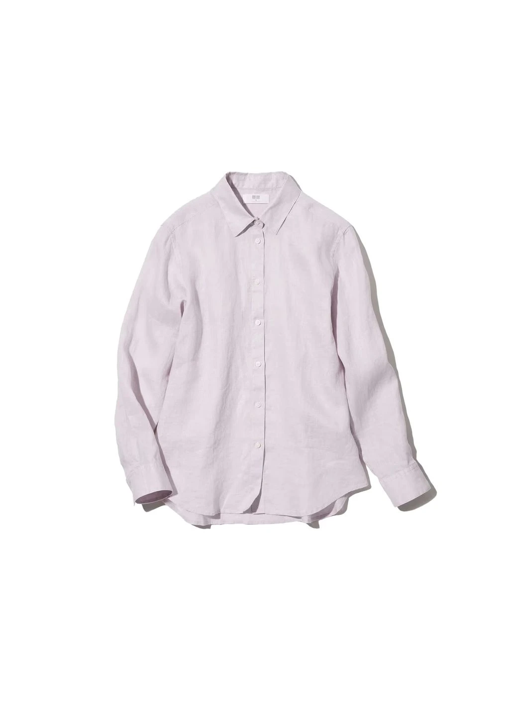 Сорочка з PREMIUM 100% льону 446845-light-grey Uniqlo (365877661)