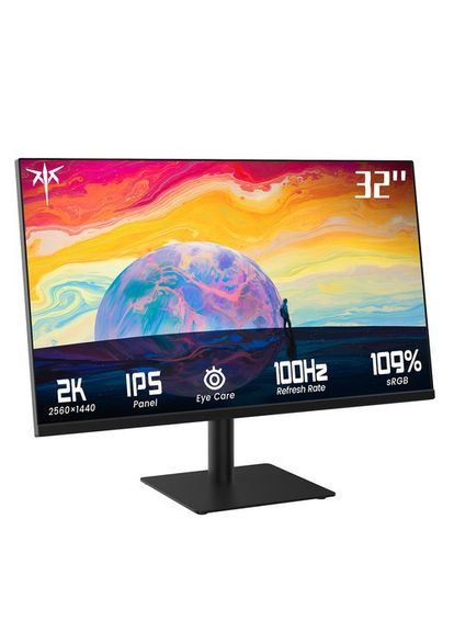 Ігровий монітор H32T13, IPS-екран 32", 2560*1440, 16:9, частота оновлення 100 Гц KTC (361149287)