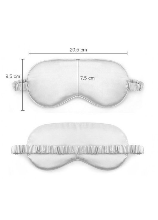 Маска для сна, шелковая, 1 шт No Brand (369675049)