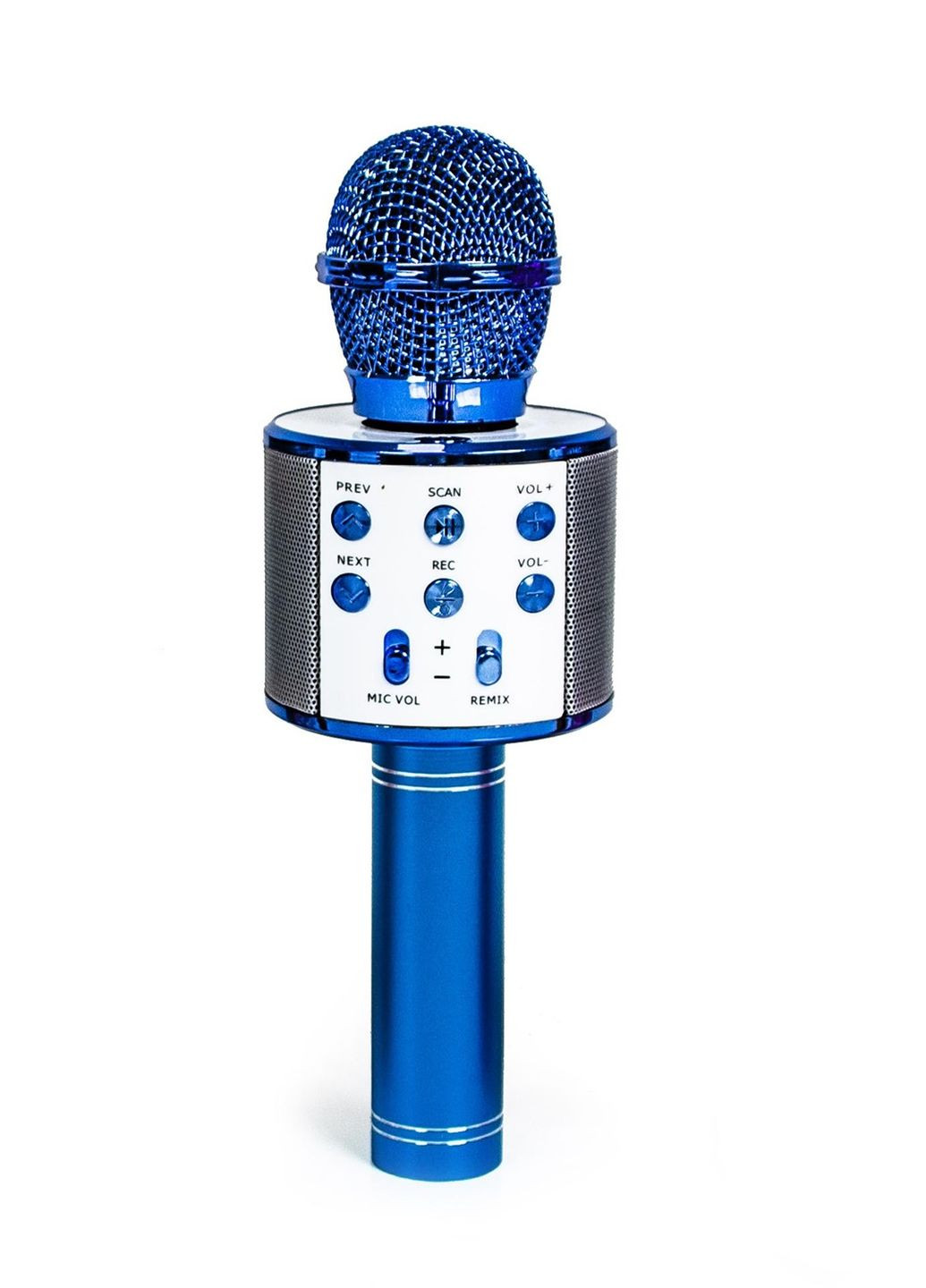 Беспроводной микрофон-караоке, MP3, Bluetooth. Blue (1352068471) WSTER (340912290)