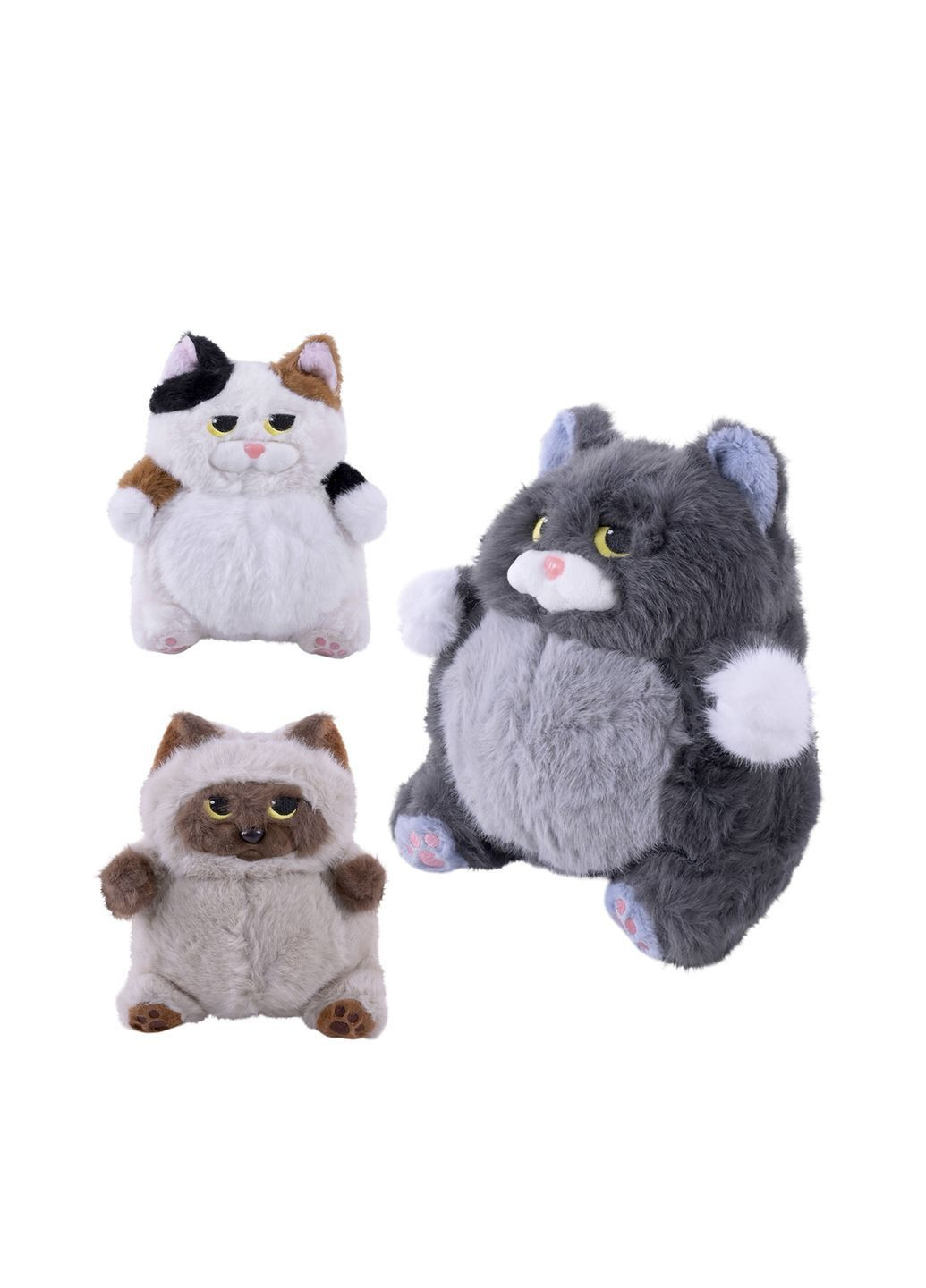 Мягкая игрушка в виде очаровательного котика цвет разноцветный CB-00287864 No Brand (368500855)
