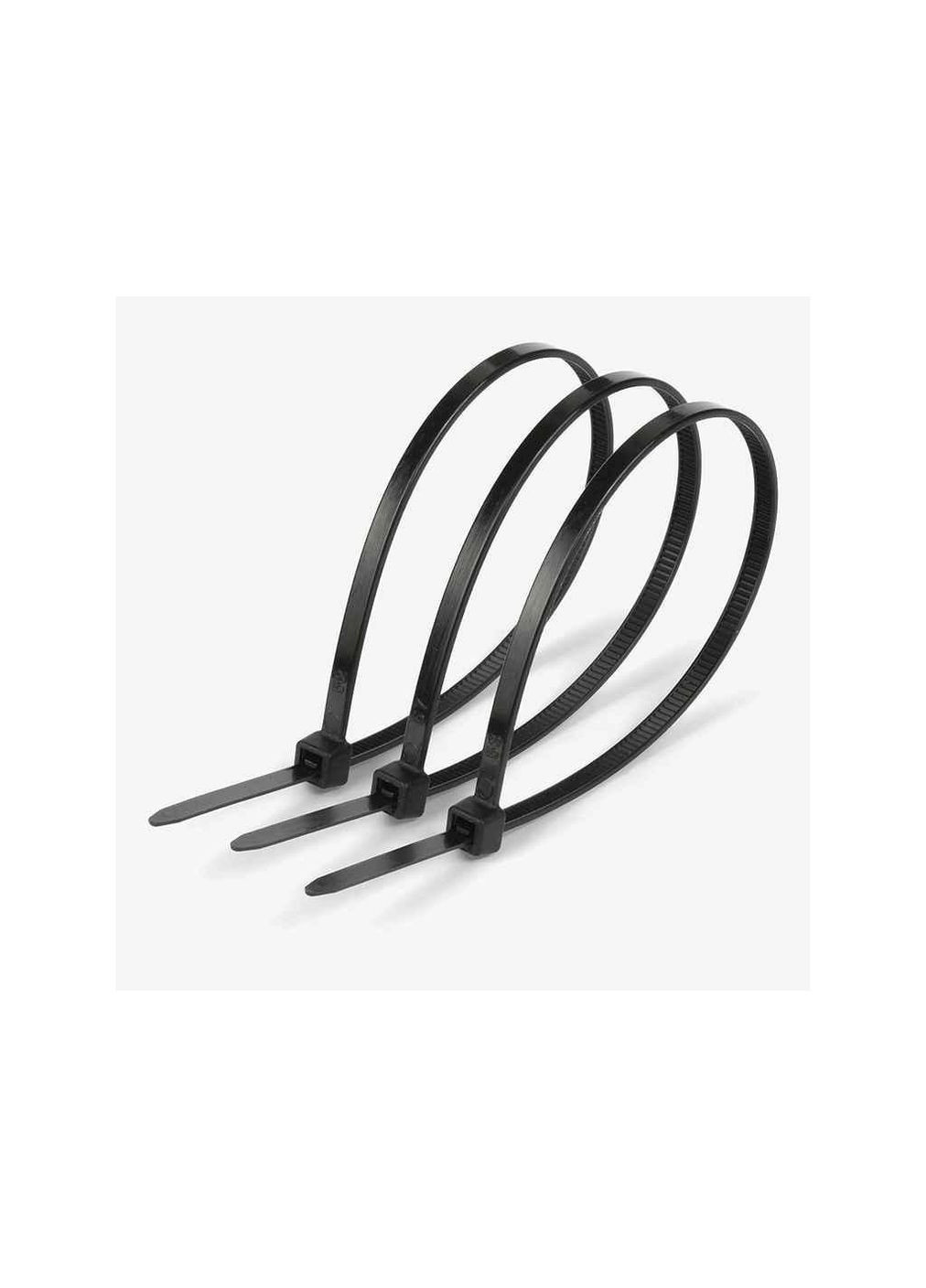 Хомут нейлоновий 5х200 чорний (100шт в уп) ТМ ZIPLEX Husqvarna (322418717)