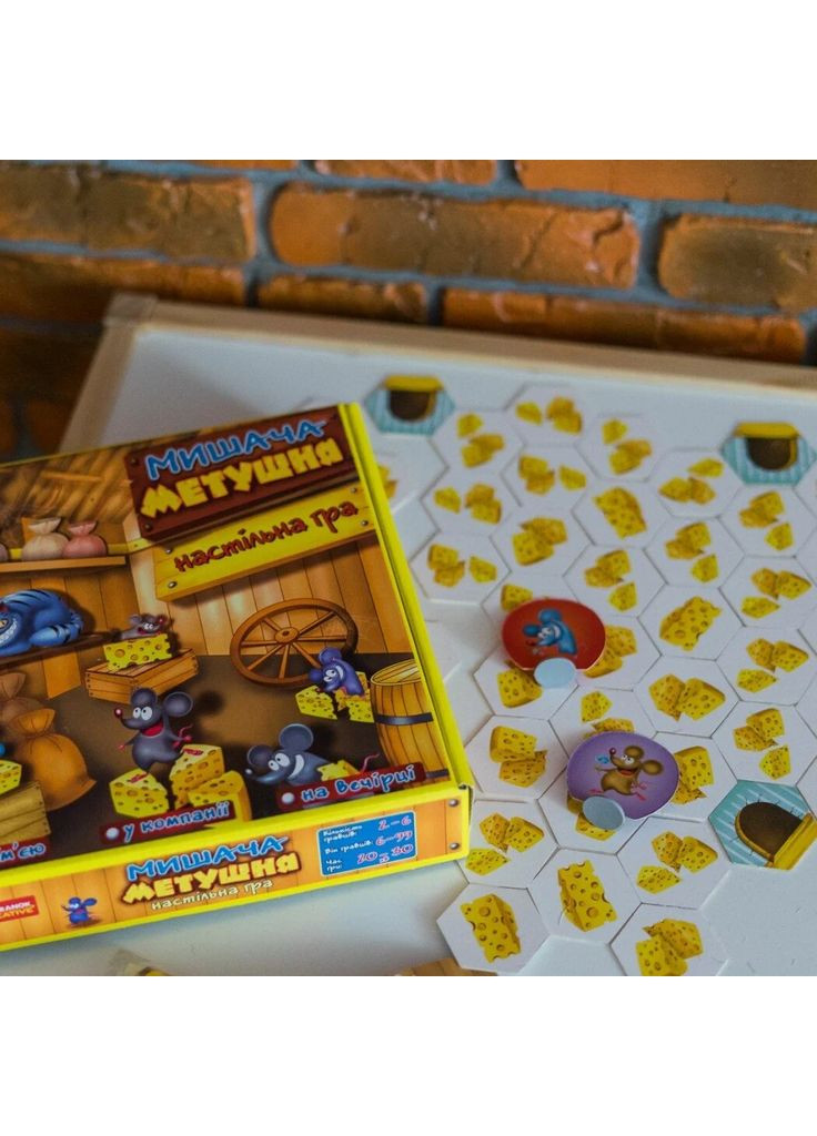 Настільна гра "Мишача метушня" РАНОК (369924306)