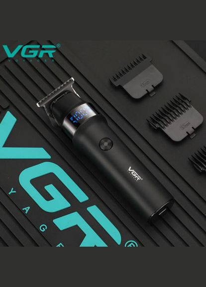 Машинка для стрижки волосся V-987 BLACK, для стрижки посіченого волосся VGR (364664334)