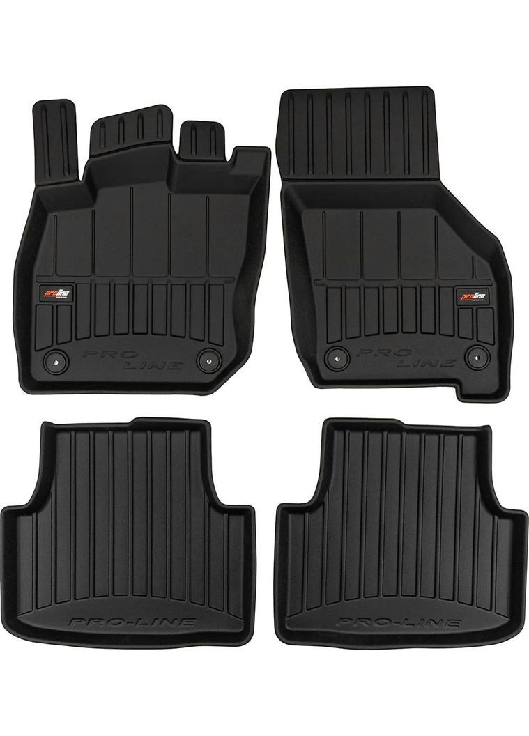 Резиновые коврики Proline 3D для Volkswagen Golf (mkVIII) 2019→ (универсал) (MHEV) (FG 3D800381) Frogum (361237267)