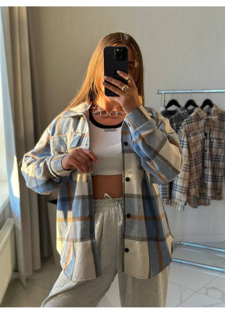 Голубой рубашка Osoblyva