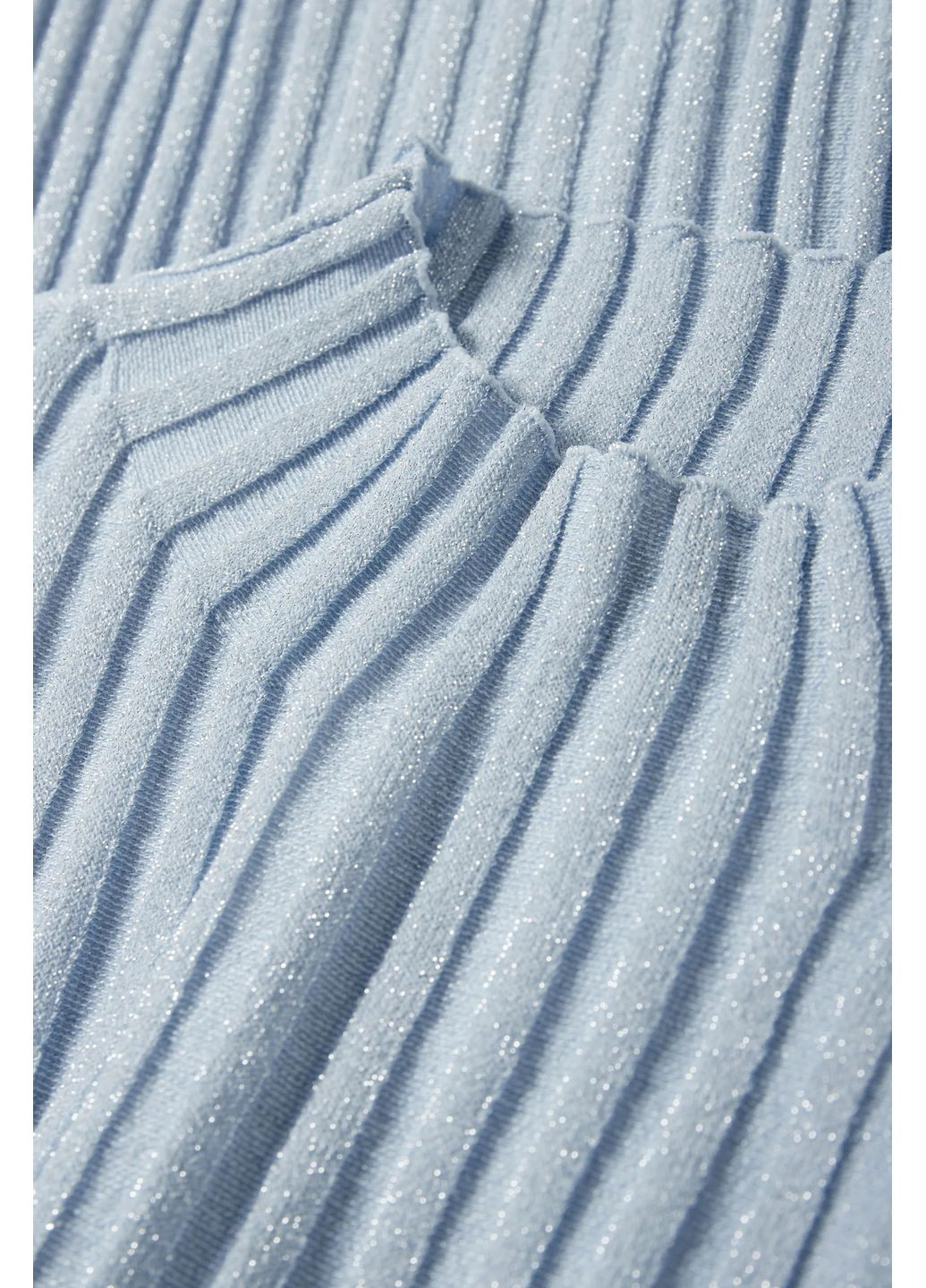 Блакитний демісезонний светр в рубчик C&A