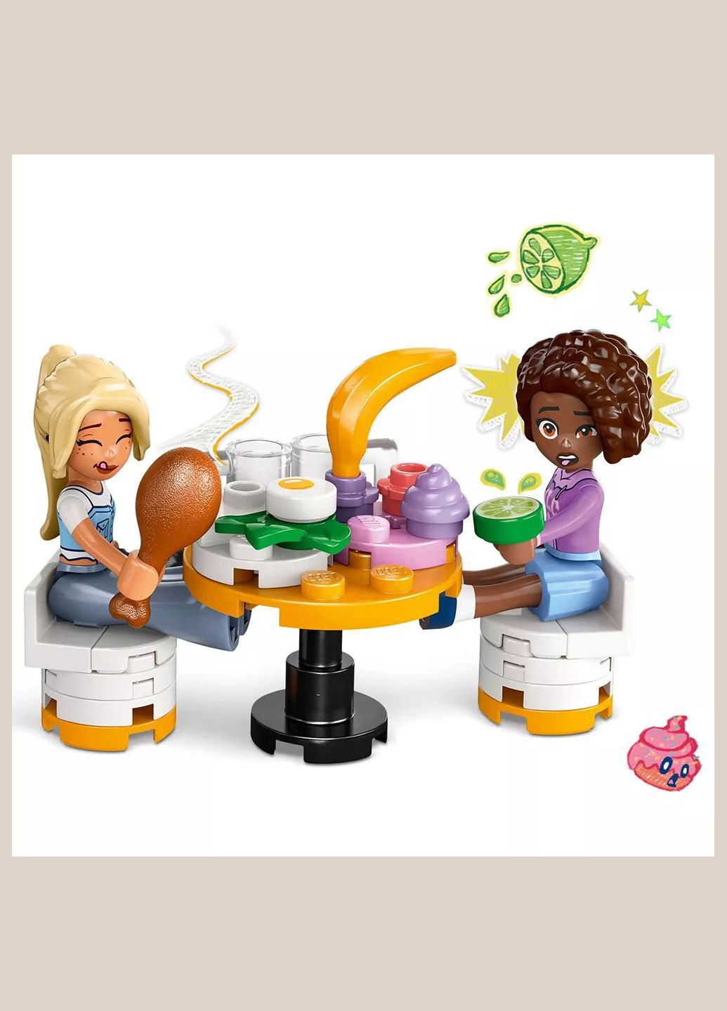 Конструктор Friends Ресторан и кулинарная школа (42655) Lego (333253102)