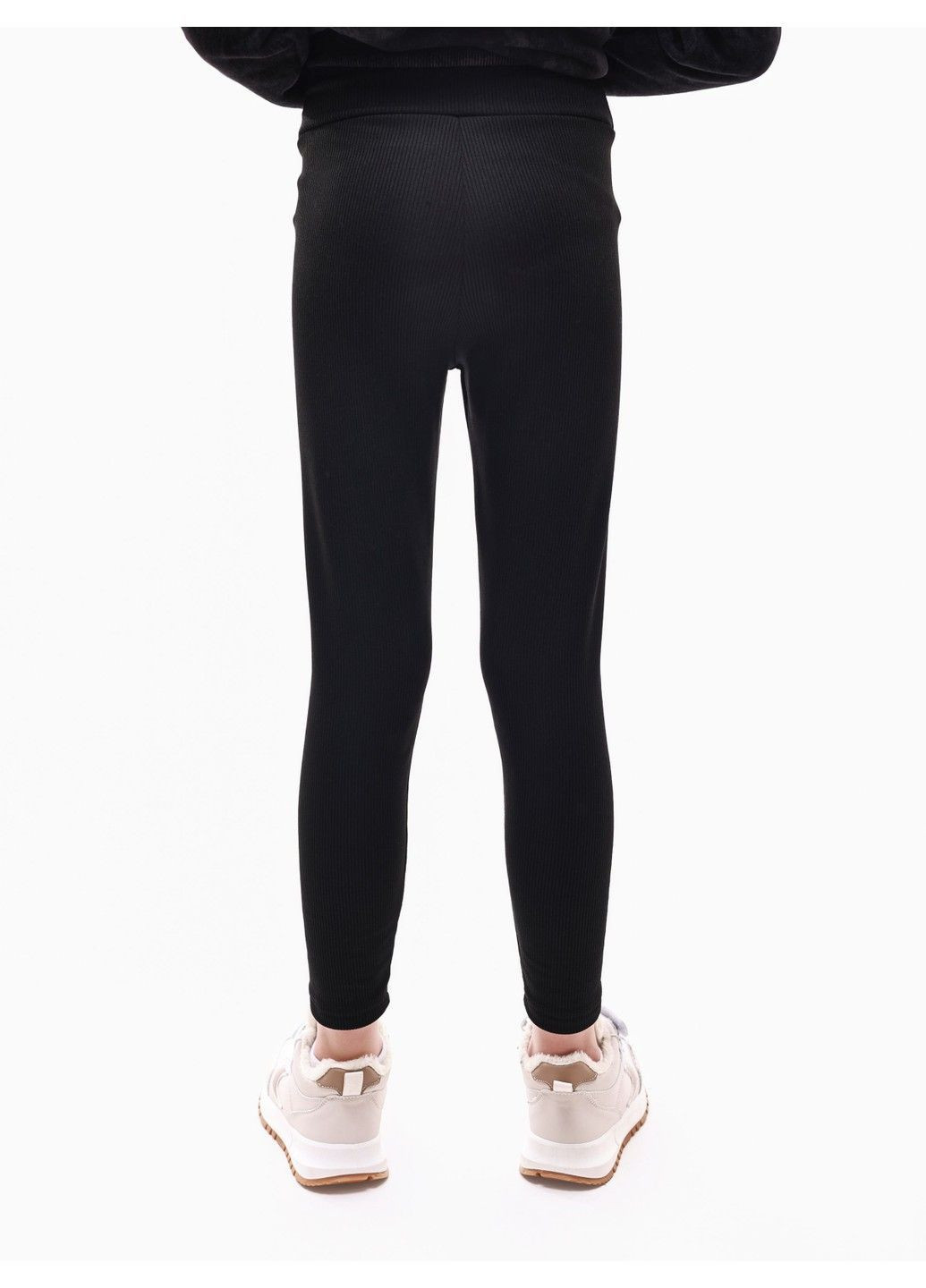 Черные зимние лосины для девочки подростка Alini Girl