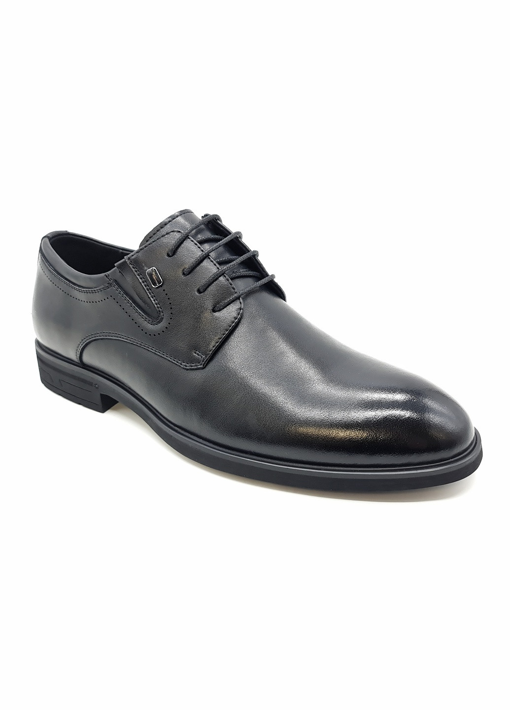 Чоловічі туфлі чорні шкіряні YA-11-10 28,5 см (р) Yalasou (259326288)
