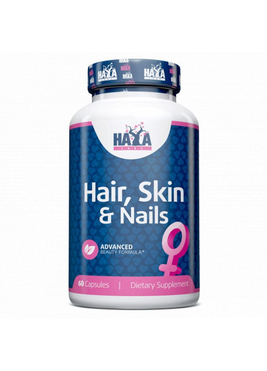 Натуральная добавка Hair Skin and Nails, 60 капсул Haya Labs (293418397)