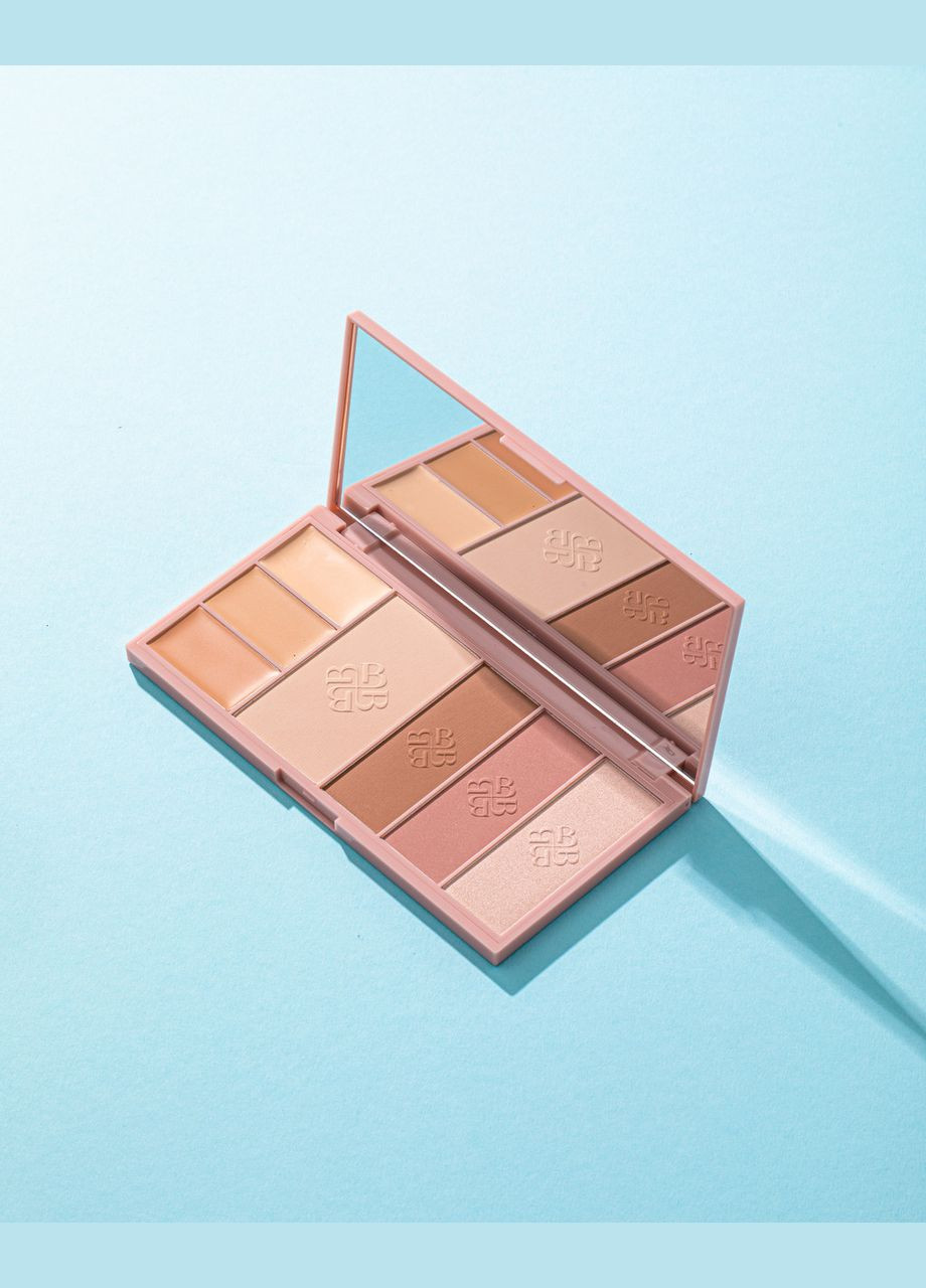 Палетка для контурінгу обличчя Angelic Correction Palette Bogenia (302490337)