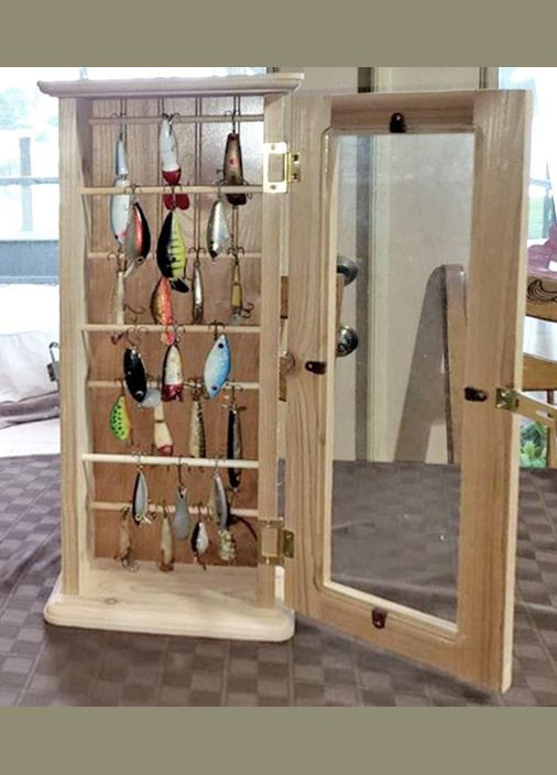 Органайзер для рыбацких снастей из дерева Форель бланже (ОДБ-000901) No Brand (328909434)