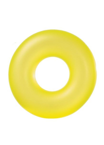 Надувной круг "Неон" (желтый) Intex (289978194)