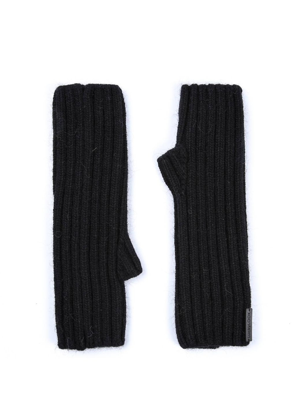 Митенки женские шерсть черный MARLEN LuckyLOOK 880-016 (352690929)