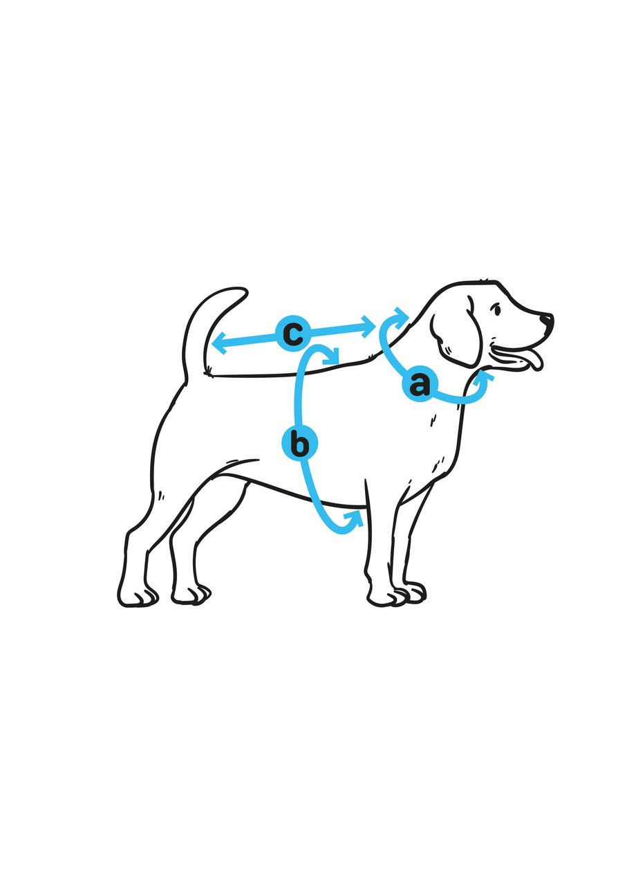 Дощовик для собак на липучці Поп арт Barksi (370549514)