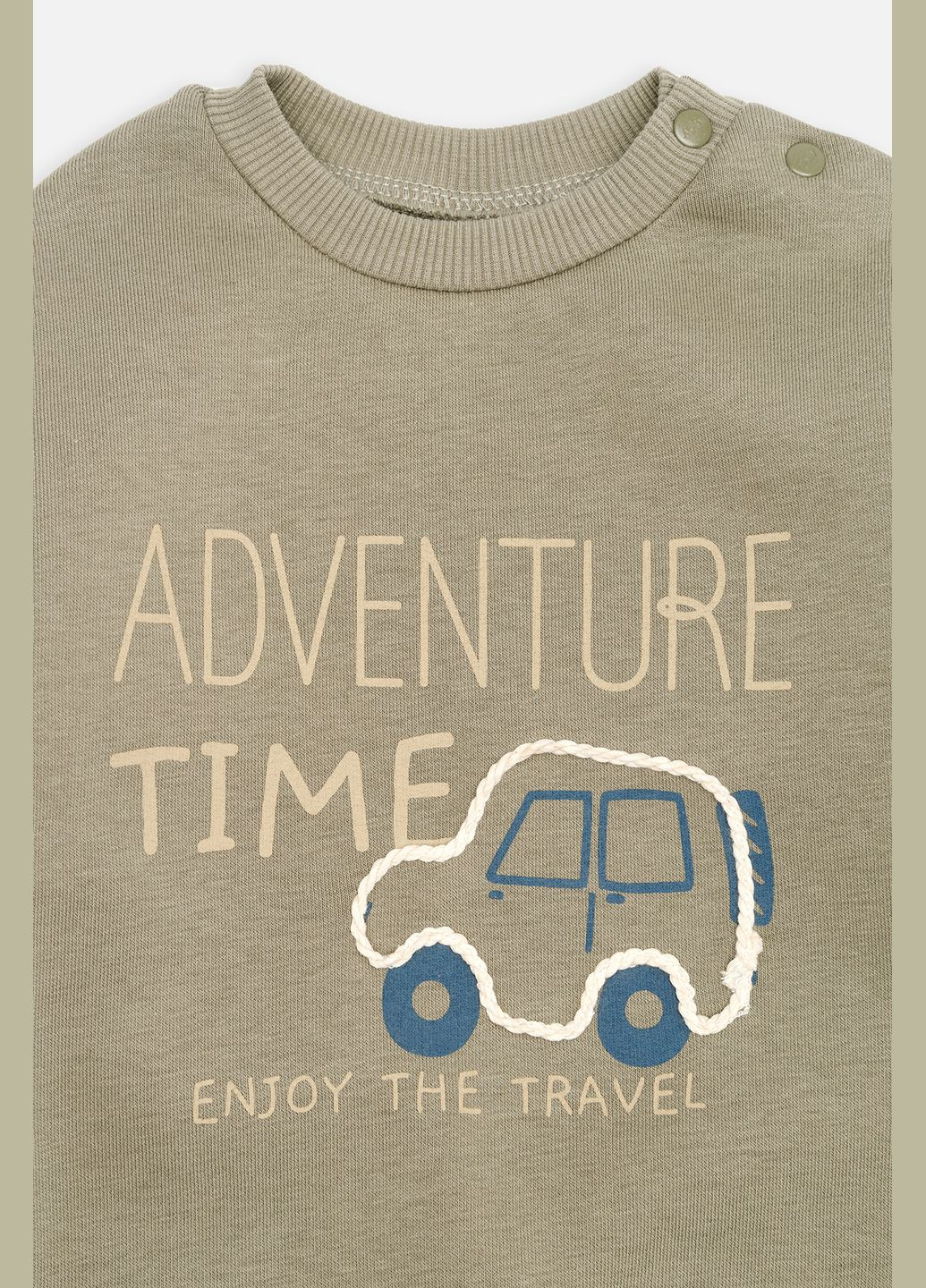 Оливковый (хаки) зимний костюм с брюками для мальчика цвет хаки cb-00257981 Iggy