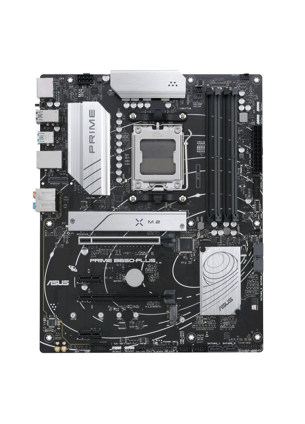 Материнcька плата PRIME B650-PLUS sAM5 B650 4xDDR5 M.2 HDMI DP ATX Asus (314748194)