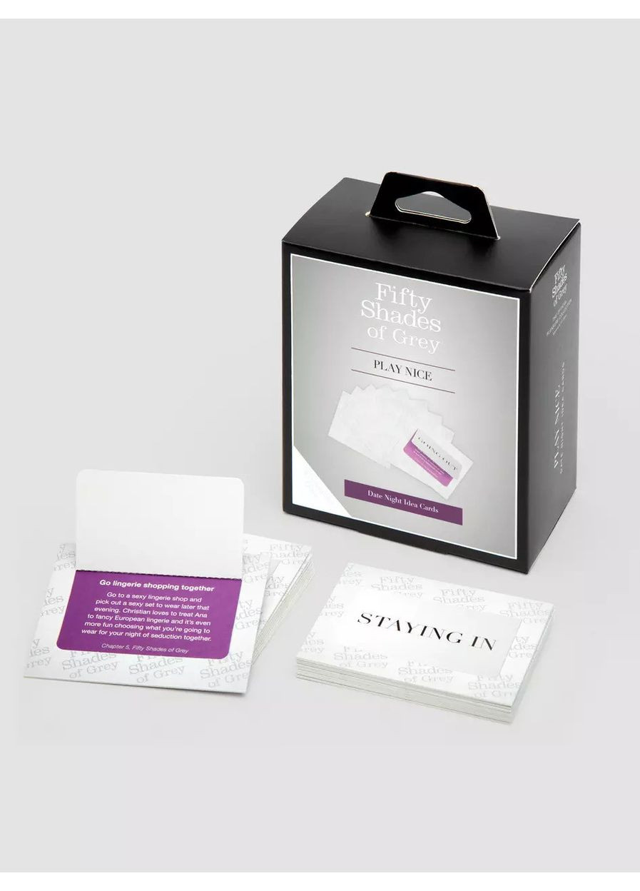 Карточная игра Новое свидание Play Nice Idea Card Fifty Shades of Grey (372738118)