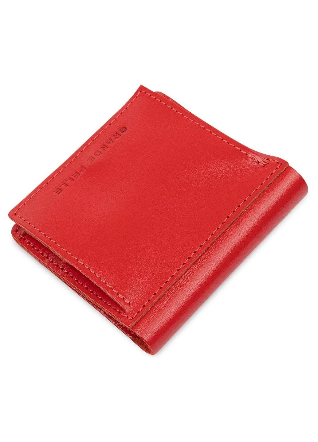 Небольшое женское портмоне 11565 Красный Grande Pelle (385211205)