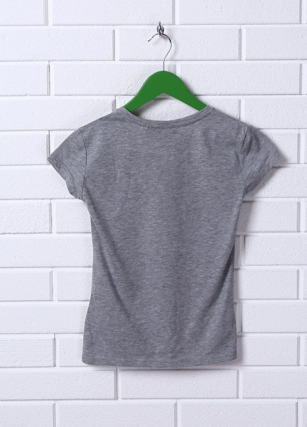 Серая демисезонная футболка серый Celebridols