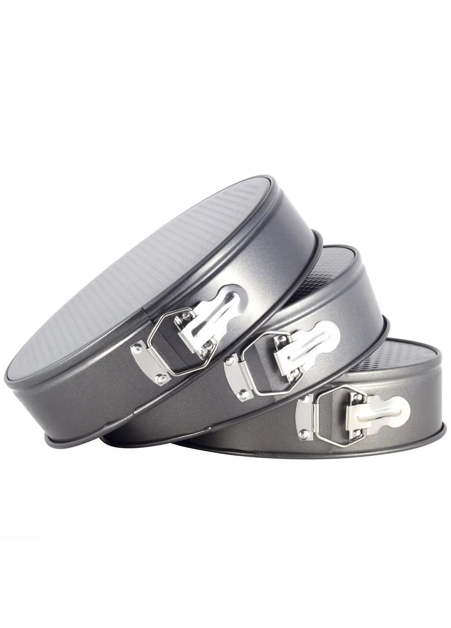 Набір роз'ємних форм Ofenbach 3шт 24/26/28см з антипригарним покриттям мармур KM- hjk Kamille 100700 (360880123)