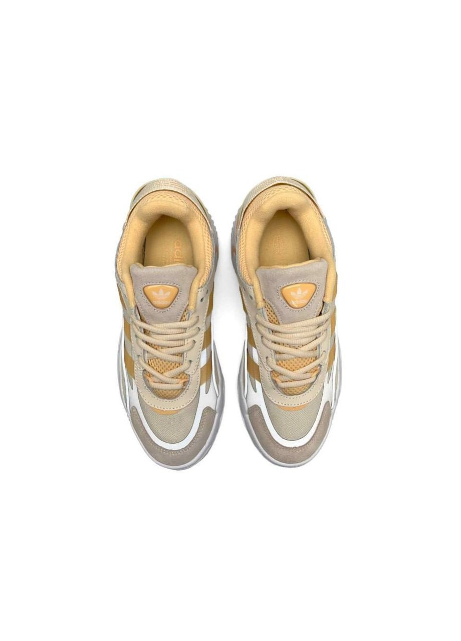 Кросівки жіночі Adidas Originals Niteball 2 Beige Sand White No Brand Originals Niteball ll бежеві демісезони (309571582)
