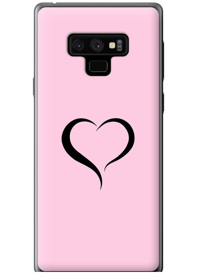 Силиконовый чехол 'Сердце 1' для Endorphone Samsung Galaxy Note 9 N960F (334728132)