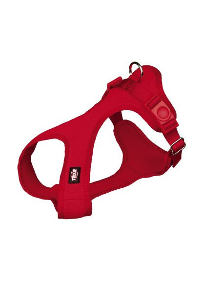 Шлея для собак Soft м'яка XXS-XS 25-35 см/15 мм червона (4047974162439) Trixie Soft м'яка XXS-XS 25-35 см/15 мм червона (366521005)