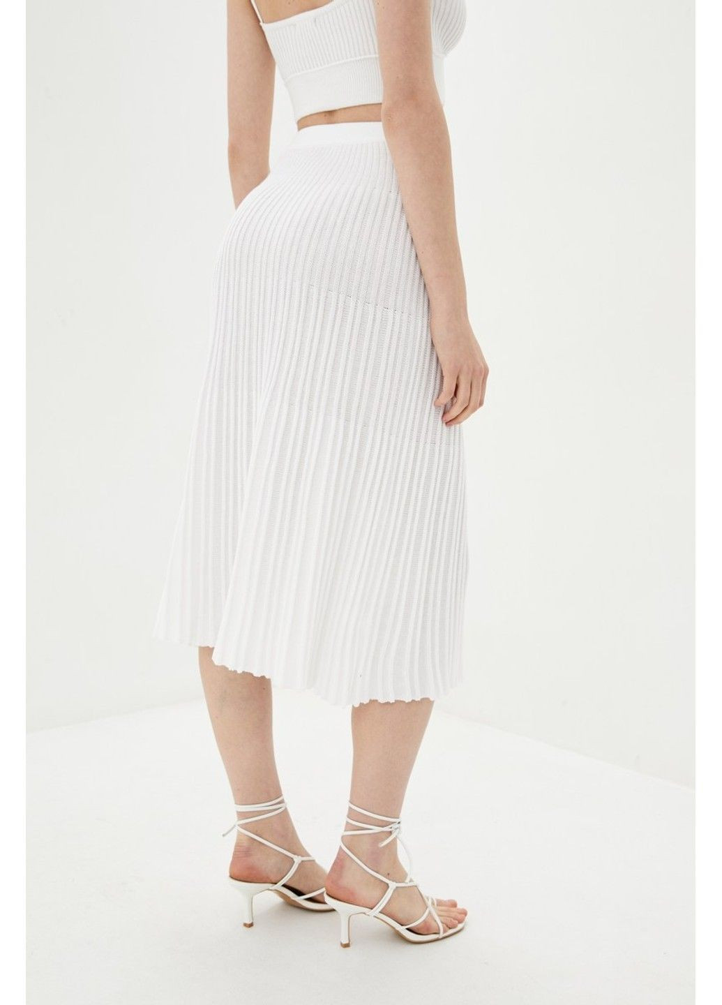 Белоснежная повседневная юбка us594 Sewel
