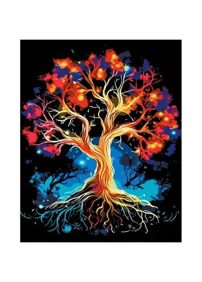 Картина по номерам "Дерево перемен" 40х50 см Home (303674641)