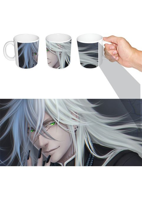 Чашка біла аніме Трунар Темний дворецький (z0076) No Brand (327007386)