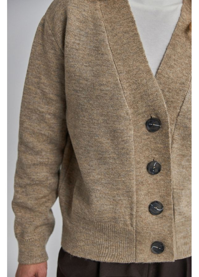 Бежевый кардиган Triko Bakh