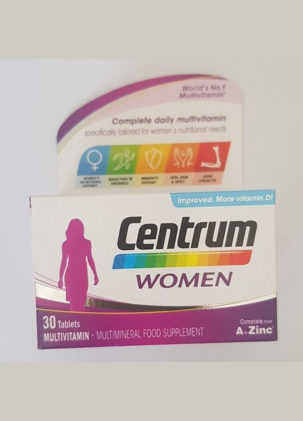 Витаминноминеральный комплекс для женщин Women (30 таб) Centrum (280265992)