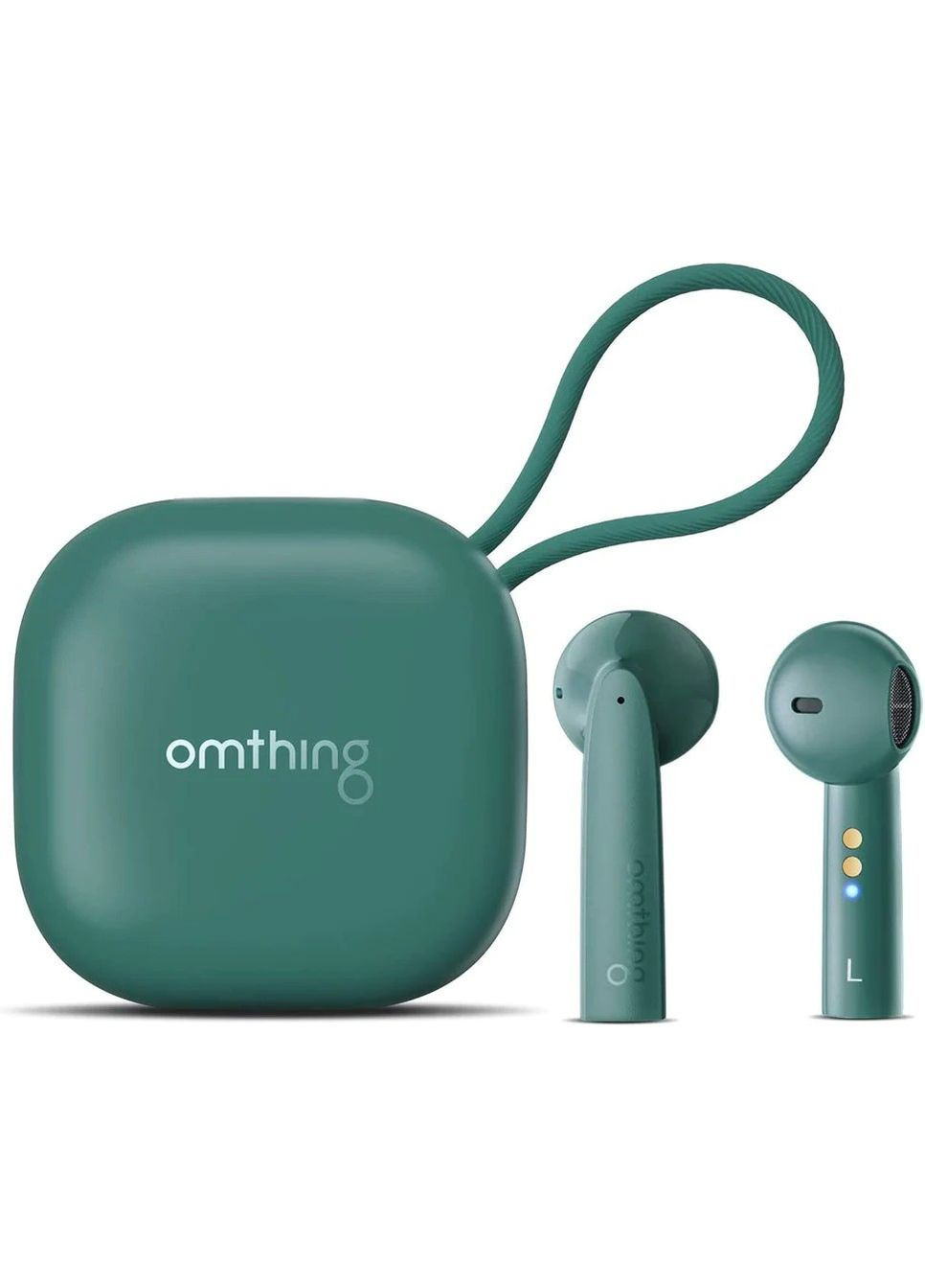 Навушники бездротові Airfree Pods EO005 зелені Omthing (293346226)