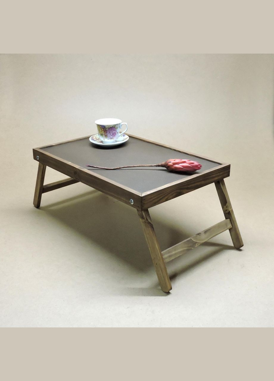 Столик-поднос для завтрака из дерева Мериленд капучино (СТП-000209) No Brand (327867704)