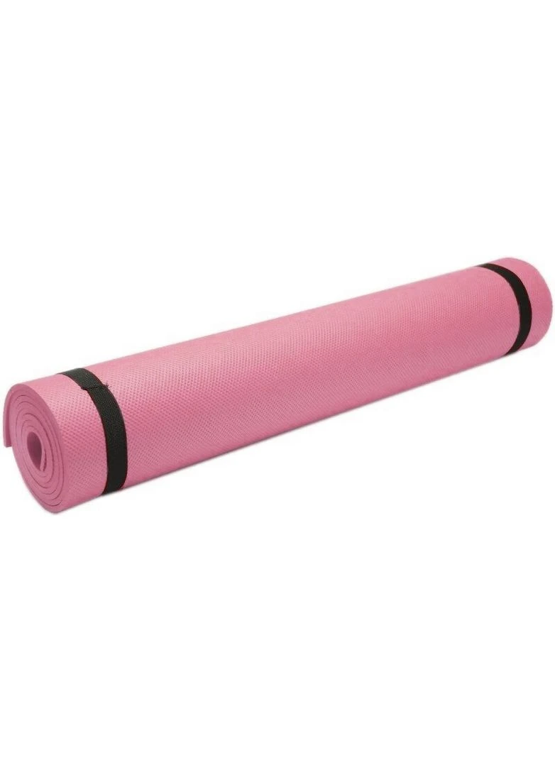 Йогамат M 0380-2 товщина 5 мм, 173х61 см Рожевий Profi (306558883)