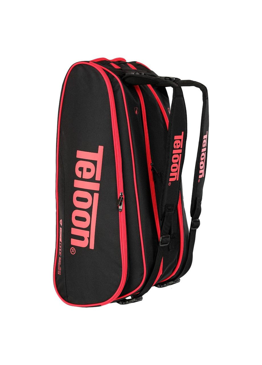 Чохол для тенісних ракеток TS18001 (р-р см, на 6 ракеток, чорний-оранжевий) Teloon (361436308)