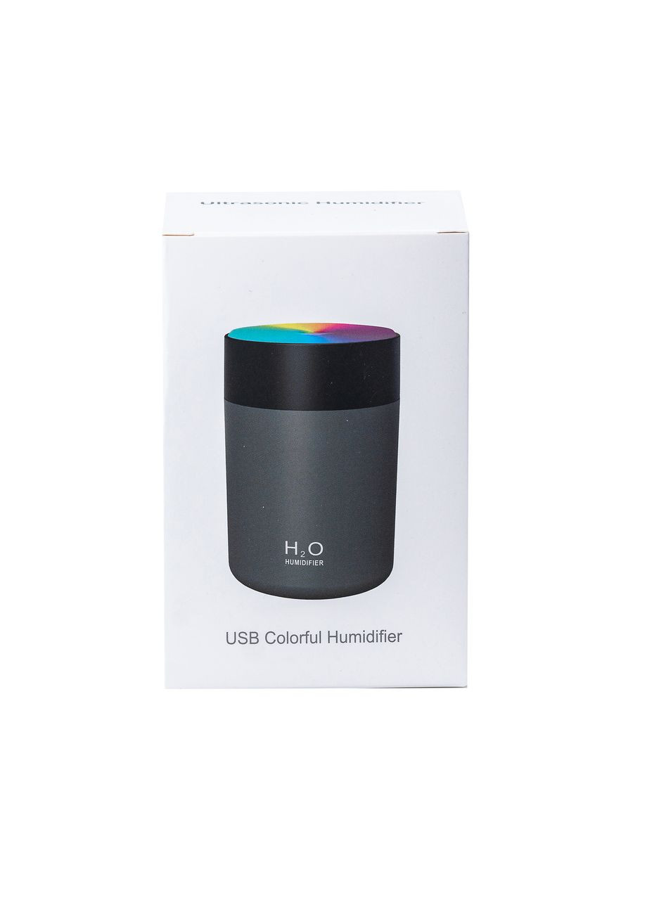 Зволожувач повітря USB Colorful Humidifier 300ml Happy Life (302020406)