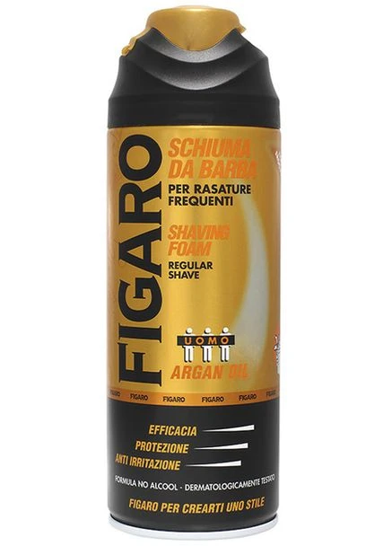 Піна для гоління чоловіча Argan, 400мл з маслом аргану Figaro (385610640)