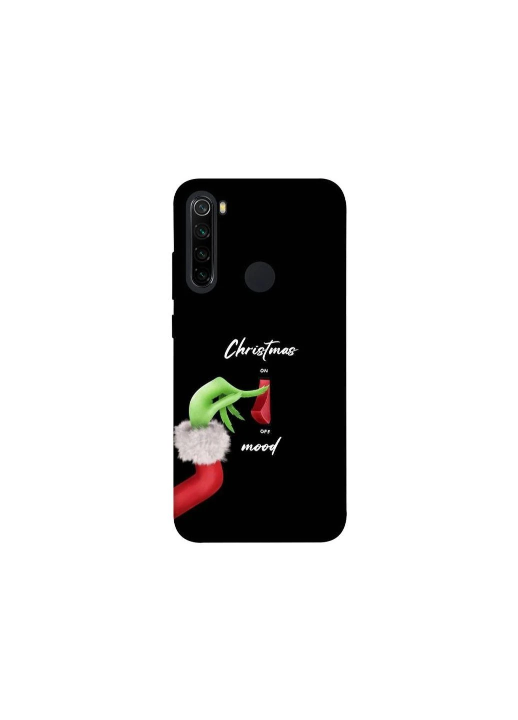 Чохол на Xiaomi Redmi Note 8 Grinch mood Frontalka (375734462)