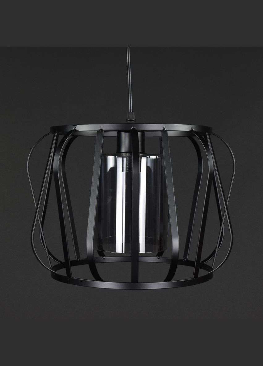 Люстра подвесная LOFT на 1 лампочку 27982 Черный 30-110х32х32 см. Sunnysky (364495589)