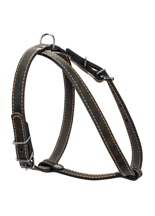 Шлея " " одинарна для малих порід собак (ширина 14мм, А:40-48см, В:43-51см) чорний Collar (326836043)