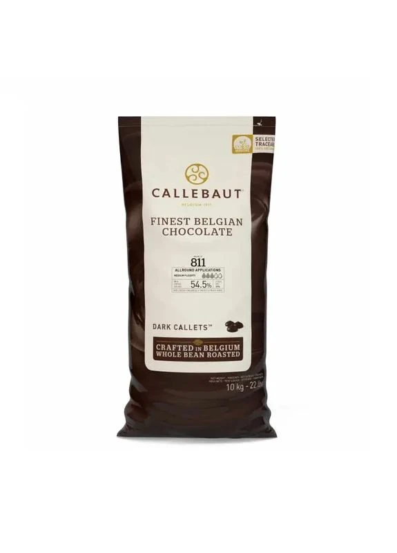 Темный шоколад кувертюр калеты 54,5% 1 кг Callebaut (379904284)
