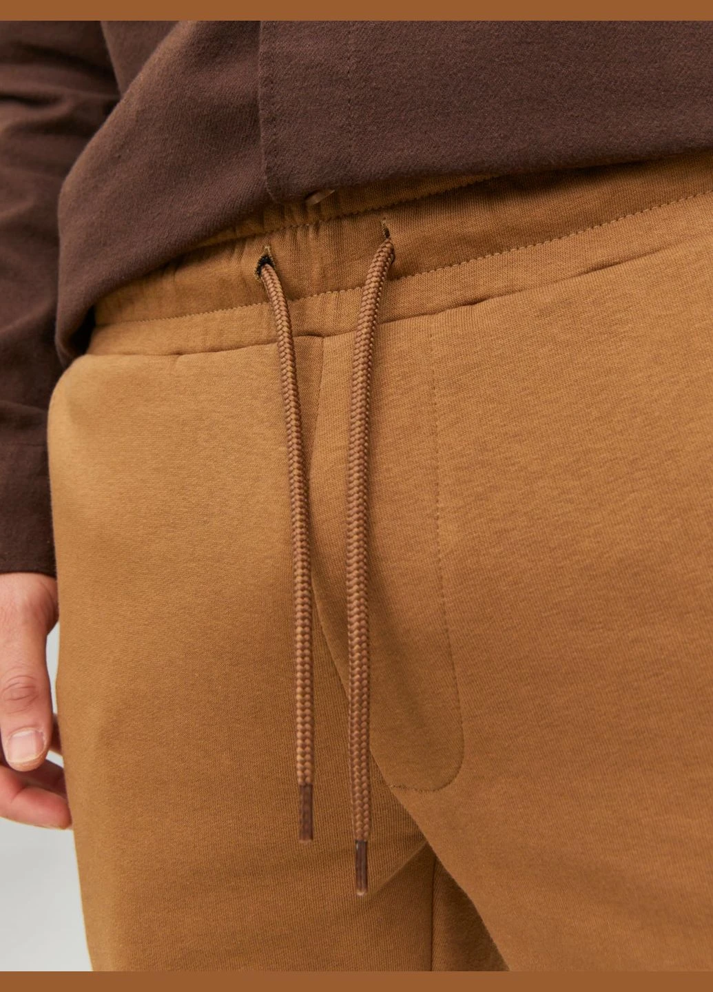 Штани фліс,темно-бежевий,JACK&JONES Jack & Jones (300317878)