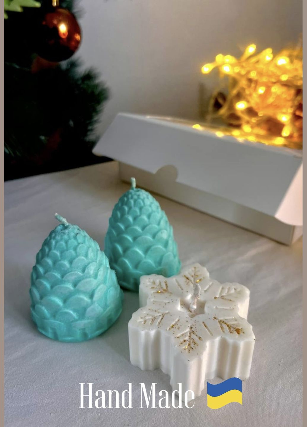 Набір Соєвих Свічок «Зимова Казка» Hand Made (311480998)