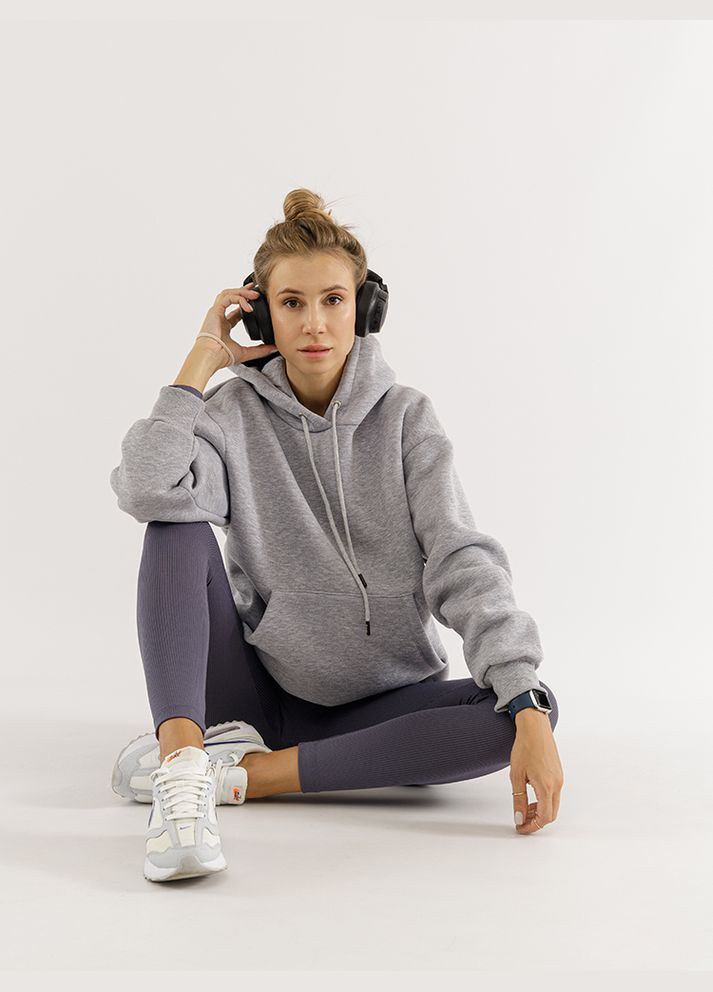 Жіночий худі колір сірий CB-00223883 Yuki (309000558)