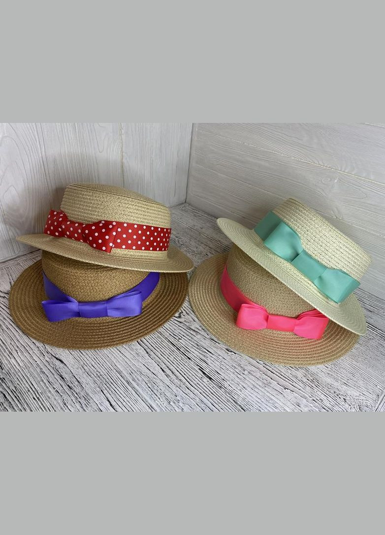 Набор цветных лент на шляпу канотье, комплект лент 4 штуки (56-57) No Brand (330618865)