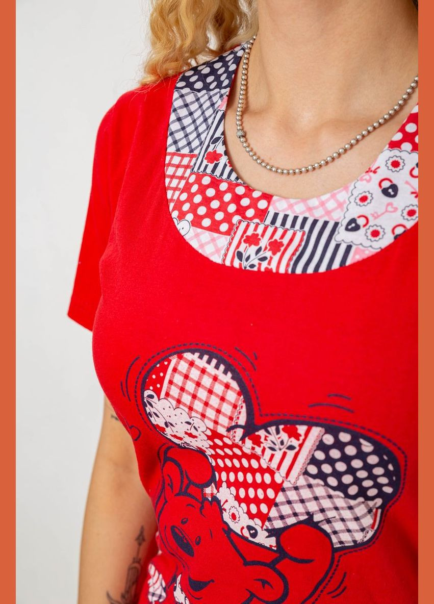 Красная пижама женская Ager 243R03677