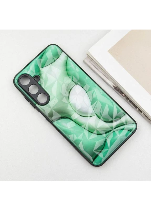 Чехол TPU+PC Prisma BubbleGum для Samsung Galaxy A05s 3D Зеленый Epik (373257608)